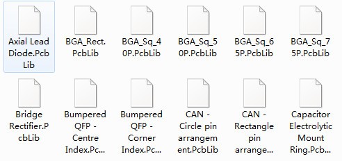 Altium PCB元件库常用元件合集下载