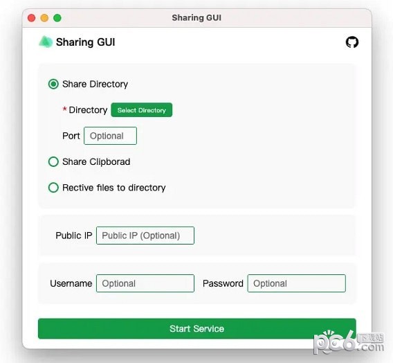 Sharing GUI(开源文件传输客户端)下载 v1.0官方版