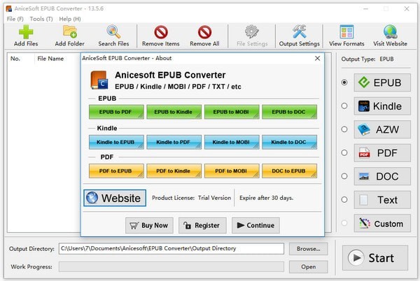 EPUB Converter-AniceSoft EPUB Converter(电子书转换器)下载 v13.5.6免费版