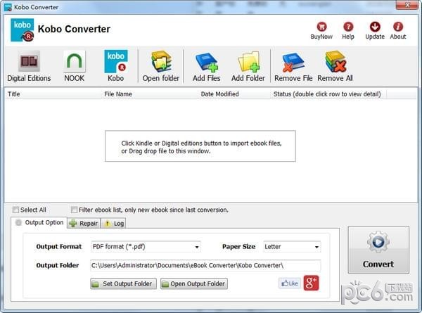Kobo Converter(电子书格式转换工具)下载 v3.21.1023.394官方版