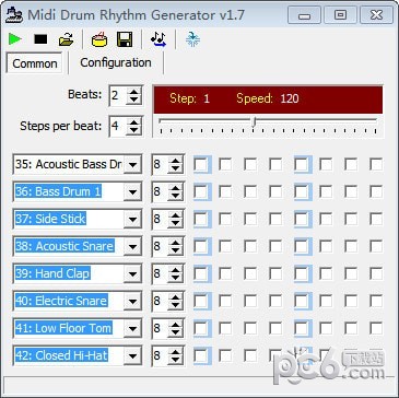Midi Drum Rhythm Generator(架子鼓节拍器)下载 v1.7免费版