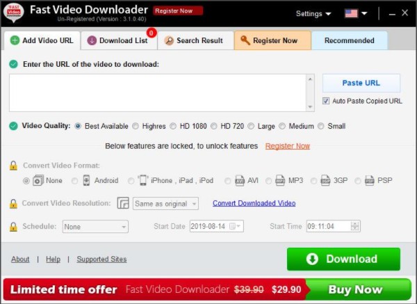Fast Video Downloader-Fast Video Downloader(视频下载软件)下载 v4.0.0.21官方版