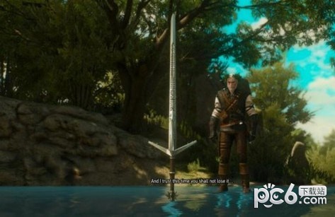 巫师3次世代版湖女之剑自动升级MOD下载