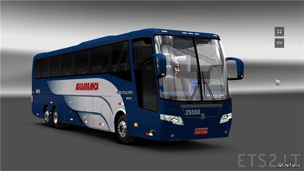 欧洲卡车模拟2大巴Busscar360MOD下载 v1.25-1.26