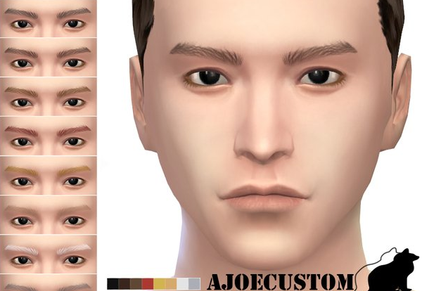 模拟人生4男性眉毛mod下载