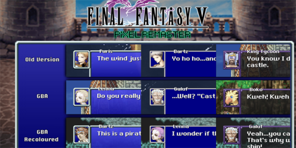 最终幻想5像素重制版人物肖像MOD下载