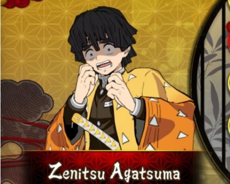 鬼灭之刃火神血风谭善逸黑色短发形象MOD下载