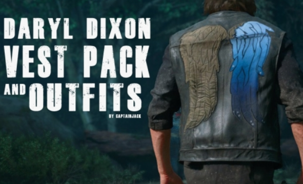 往日不再DarylDixon背心和套装MOD下载