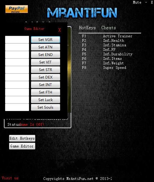 黑暗之魂3十七项修改器预约下载 v1.14-黑暗之魂3MrAntiFun版修改器下载