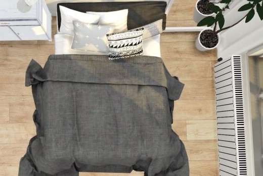 模拟人生4黑白灰床上用品MOD下载