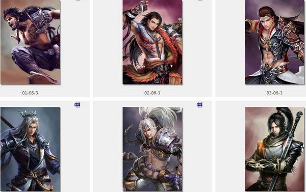 三国志13猛男帅哥、妖狐MM头像MOD下载