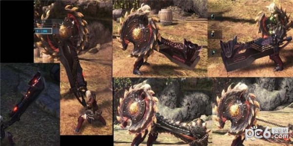 怪物猎人世界角龙盾斧换为丝瓜盾斧MOD下载