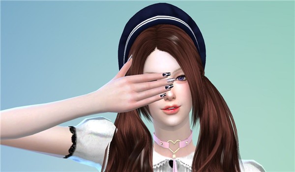 模拟人生4双马尾格温姐姐人物MOD下载 -模拟人生4双马尾格温MOD下载