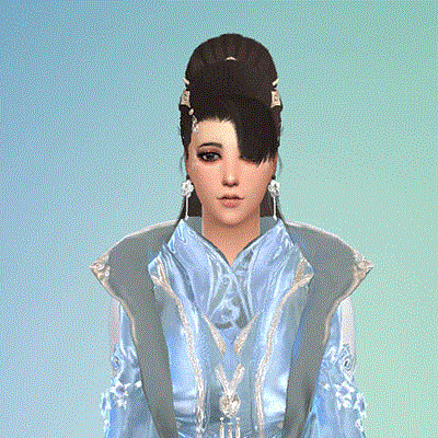 模拟人生4端庄女古风范发型时装MOD下载 -模拟人生4古风范发型时装MOD下载