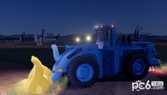 模拟农场19小松WA900轮式装载机MOD下载