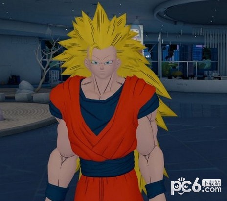 师父男性外观龙珠孙悟空超级赛亚人三MOD下载