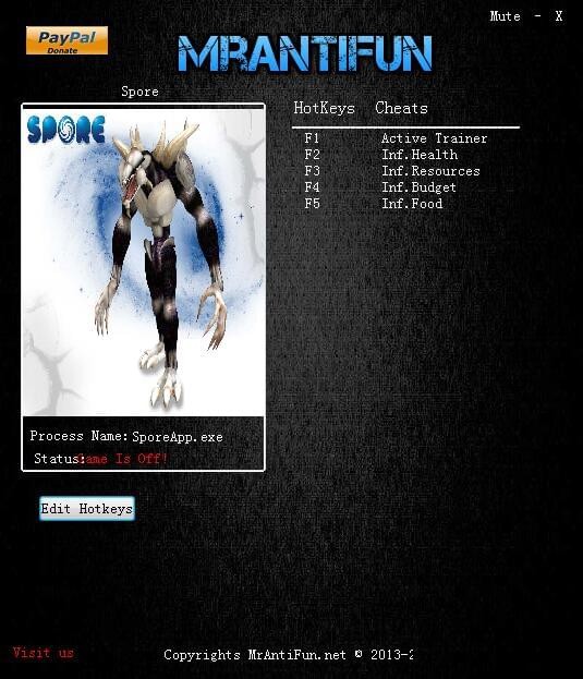 孢子修改器下载-孢子四项修改器下载