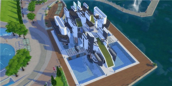 模拟人生4科幻风研究基地mod下载