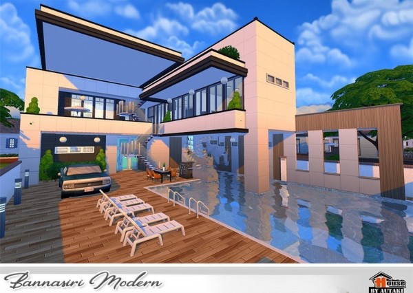 模拟人生4时尚都市豪宅MOD下载