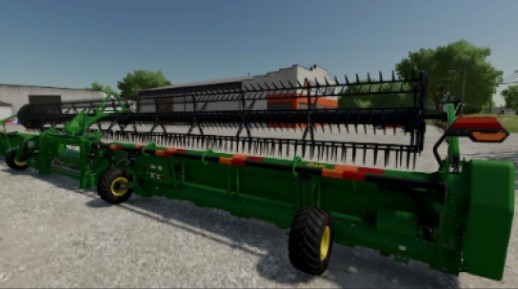 模拟农场22重型50米收割台MOD下载