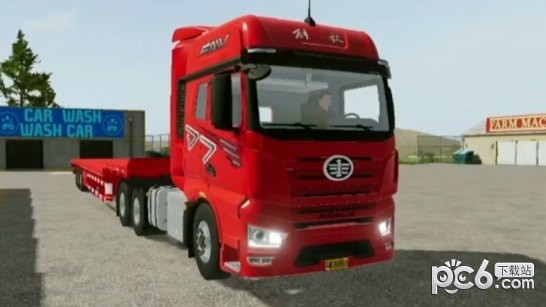 模拟农场19解放J7老款车灯版MOD下载