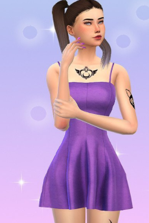 模拟人生4美少女战士纹身MOD下载