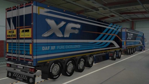 欧洲卡车模拟2解除芬兰双挂1.43MOD下载