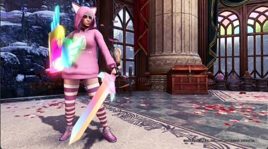 怪物猎人世界冰原狂野之心剑盾MOD下载