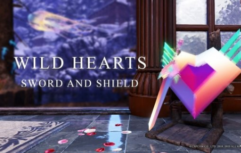 怪物猎人世界冰原炫彩狂野之心剑盾MOD下载