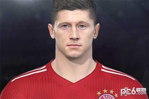 实况足球2018最新神锋莱万多夫斯基面部补丁下载