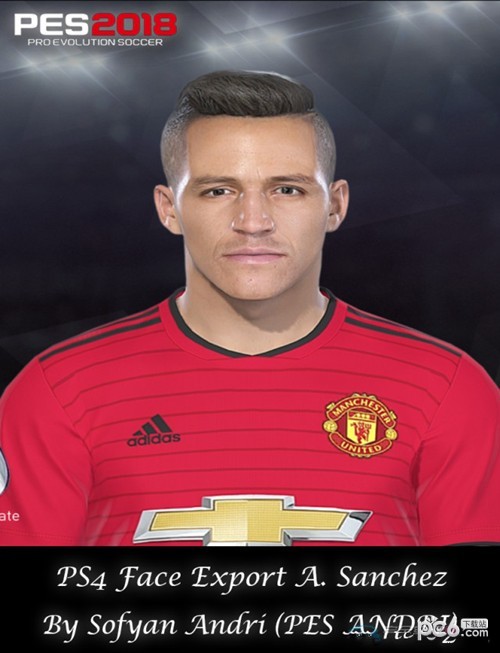 实况足球2018球员桑切斯最新面部补丁下载