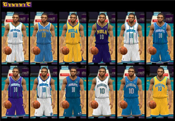 NBA2K14三十只球队球衣包整合下载