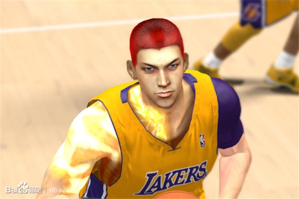 NBA2K14中国队员灌篮高手流光猛虎纹身面补合集下载