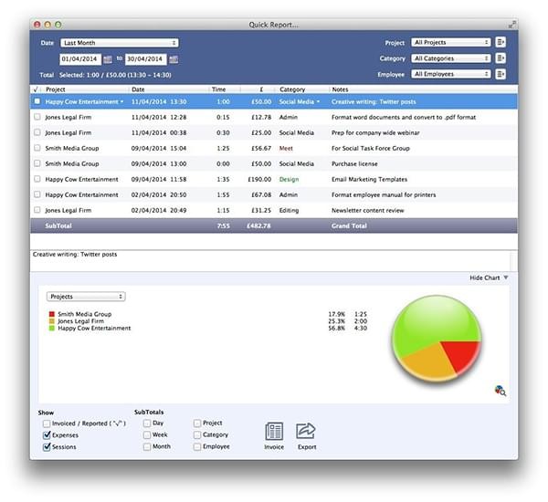 OfficeTime for mac-OfficeTime Mac版下载 V2.0.625