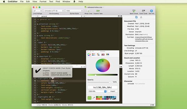 Mac编辑器CotEditor-CotEditor for mac下载 V4.4.4