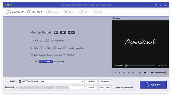 Apeaksoft Video Converter Ultimate Mac版-Apeaksoft Video Converter Ultimate for Mac下载 V2.2.6.10445