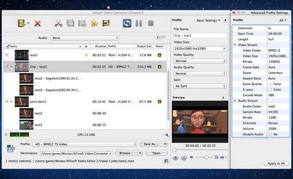 mac视频转换器-Xilisoft video converter for mac下载 V7.8.6