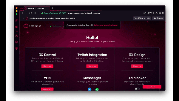 Opera GX for Mac-Opera GX Mac版下载 V95.0.4635.74