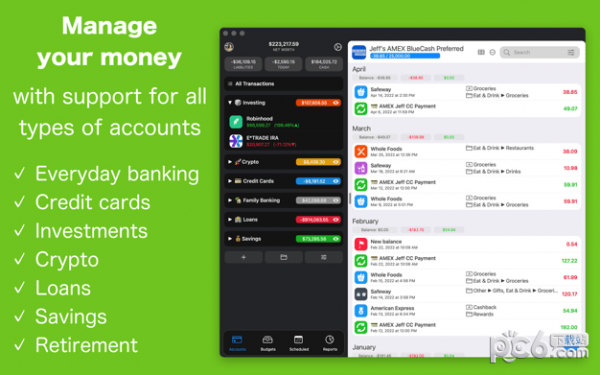 MoneyWiz for mac