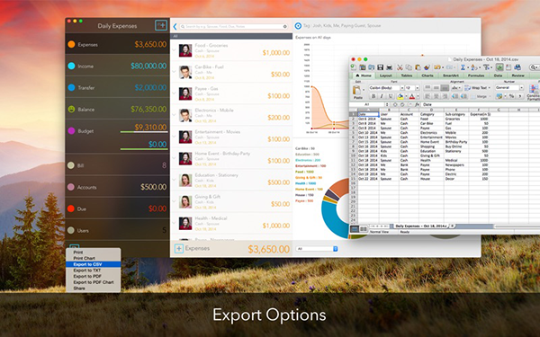 Daily Expenses Mac版