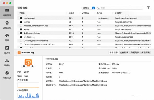 火绒剑for Mac