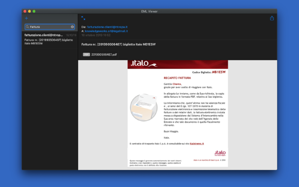 EML Viewer Pro Mac版