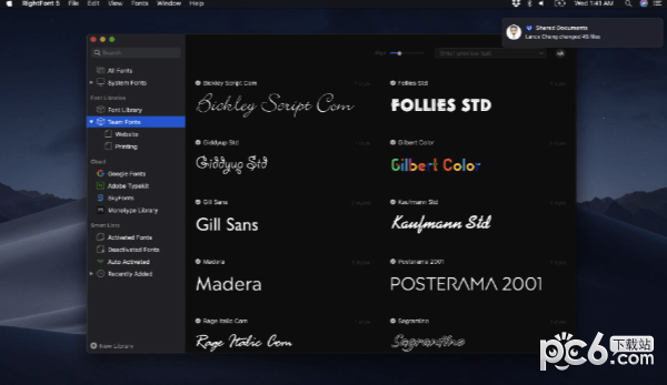 RightFont for mac