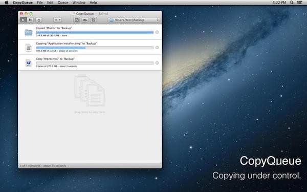 CopyQueue Mac版-CopyQueue for mac下载 V2.3E