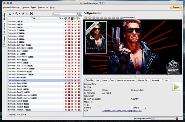 tinyMediaManager for Mac-tinyMediaManager Mac版下载 V2.9.3.1