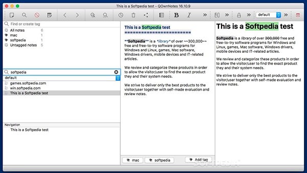QOwnNotes for Mac-QOwnNotes Mac版下载 V22.9.1