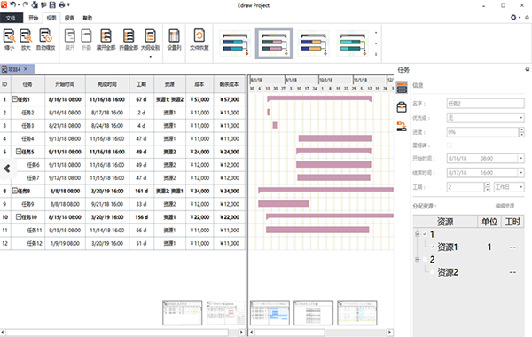 Edraw Project for Mac