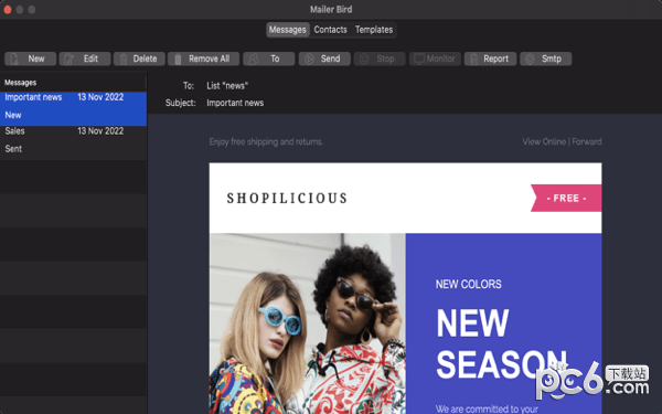 Mailer Bird for Mac-Mailer Bird Mac版下载 V1.0
