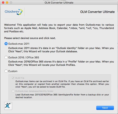 OLM Converter Ultimate Mac版