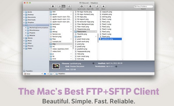 Mac FTP工具-Flow for mac下载 V1.7.2